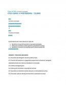 ÉTICA GERAL E PROFISSIONAL - CCJ0042