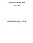 Teorias da Comunicação Nos Estudos de Relações Públicas