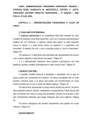 Fichamento livro administração capital de giro - Assaf e ADMINISTRAÇÃO FINANCEIRA CORPORATE FINANCE - Ross