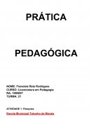 Patrica Pedagogica Licenciatura em Pedagogia