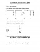 Exercicios de eletronica e instrumentação