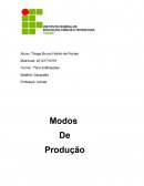 Modos de produçao