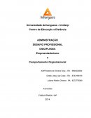 Empreeendedorismo e Comportamento Organizacional