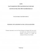 Fichamento de filosofia novas respostas para antigas questoes