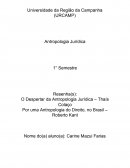 ANTROPOLOGIA JURÍDICA