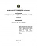 Relatório de volumetria por neutralização