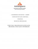  ORGANIZAÇÃO DA EDUCAÇÃO BRASILEIRA E EDUCAÇÃO E DIVERSIDADE