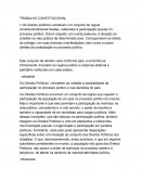 Os Direitos Políticos concedem ao cidadão a possibilidade de participação no processo político e nas decisões do país