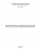 DESAFIO PROFISIONAL DAS DISCIPLINAS DE GESTÃO DE PESSOAS E TÉCNICAS DE ADMINISTRAÇÃO DE PESSOAL