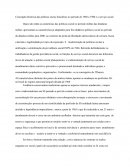 Concepção histórica das políticas sócias brasileiras no período de 1960 a 1980 e o serviço social