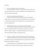 Questionário Fundamentos da Administração