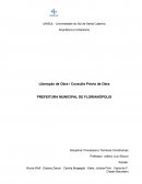 O Processo de liberação de uma obra inicia a partir da ideia de uma construção sobre um terreno determinado