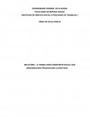 O TRABALHODO ASSISTENTE SOCIAL NAS ORGANIZAÇOES PRIVADAS NÃO LUCRATIVAS