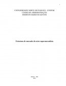 Microeconomia Estrutura de mercado do setor supermercadista