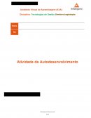 A Atividade de Autodesenvolvimento