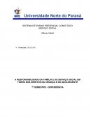 A RESPONSABILIDADE DA FAMÍLIA E DO SERVIÇO SOCIAL EM TORNO DOS DIREITOS DA CRIANÇA E DO ADOLESCENTE