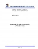 Estrutura de mercado do setor supermercadista