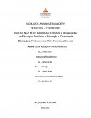 DISCIPLINAS NORTEADORAS: Estrutura e Organização da Educação Brasileira e Educação e Diversidade