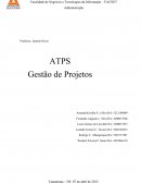 ATPS de Gestão de Projetos