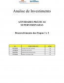 A Analise de Investimento