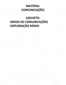 Meios de Comunicações - Exército