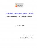 Atps mercadologia etapa 3