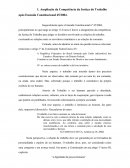 Ampliação da Competência da Justiça do Trabalho após Emenda Constitucional 45/2004.