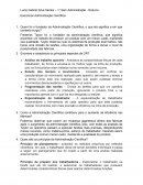 Exercicios Administraçao Cientifica