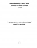 PRODUÇÃO TEXTUAL INTERDISCIPLINAR INDIVIDUAL - TEMA: GESTÃO INDUSTRIAL