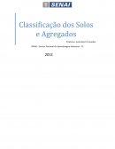 Classificação dos Solos e Agregados