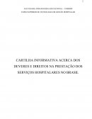 DEVERES E DIREITOS NA PRESTAÇÃO DOS SERVIÇOS HOSPITALARES NO BRASIL