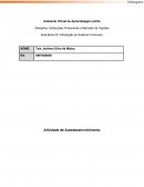 Atividade de Autodesenvolvimento - Aula-Tema 3 - instituições financeiras e mercados de capitais