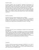 Resumo do dos Capitulos do Livro O que é Etocentrismo