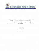 Trabalho administração unopar