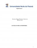 AS FACES DA FAMÍLIA CONTEMPORÂNEA