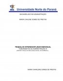 FUNDAMENTOS DE ADMINISTRAÇÃO III (RESTRUTURAÇÃO ORGANIZACIONAL DE EMPRESA