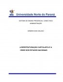 A REESTRUTURAÇÃO CAPITALISTA E A CRISE DOS ESTADOS NACIONAIS