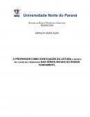 O professor como incentivador da leitura e escrita nos anos iniciais do ensino fundamental