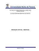 PRODUÇÃO TEXTUAL - INDIVIDUAL