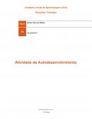 Atividade de Autodesenvolvimento