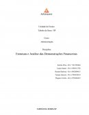 ATPS Estrutura e Análise das Demonstrações Financeiras