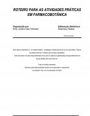 Caderno de estudos farmacobotânica