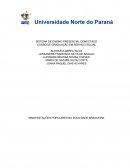           MANIFESTAÇÕES POPULARES NA SOCIEDADE BRASILEIRA