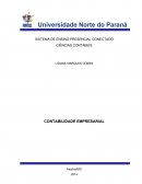 A Contabilidade Empresarial