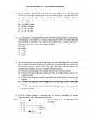 Lista de exercicios - eletronica analogica