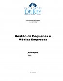 Gestão de pequenas e medias empresas