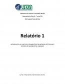 O USO DE INSTRUMENTOS DE MEDIDAS ELÉTRICAS E ESTUDO DE ELEMENTOS LINEARES