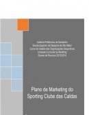 Plano de Marketing - Licenciatura em Gestão do desporto