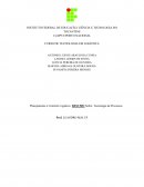 Planejamento e Controle Logístico: RESUMO Sobre: Tecnologia de Processos