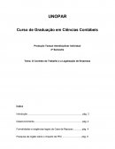 O Contrato de Trabalho e a Legalização de Empresas